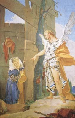 Giovanni Battista Tiepolo Sarah and the Archangel (mk08)